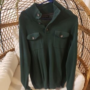 Banana republic button up pullover sweater